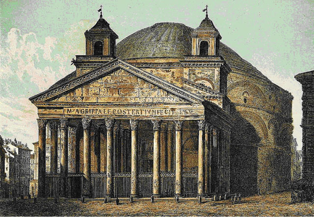 Agrippa temploma Rmban