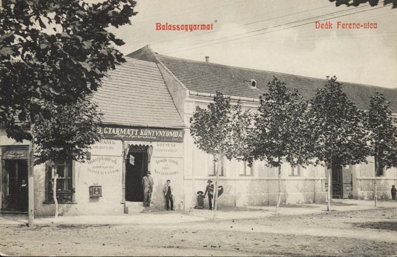 Retro k�peslap a v�rosr�l